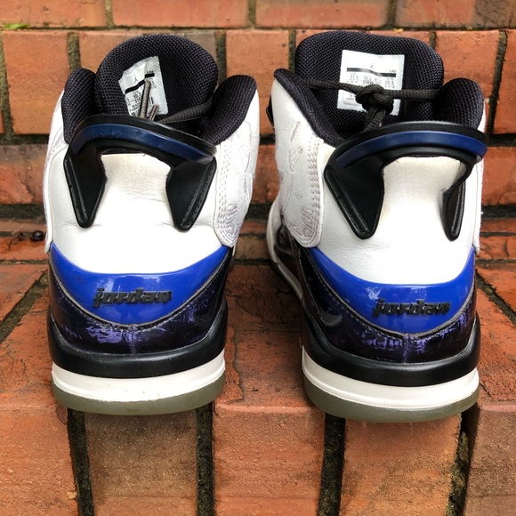 JORDAN Dub Zero Concord Mens size 11.5 Leather Sneakers - Picture 7 of 11